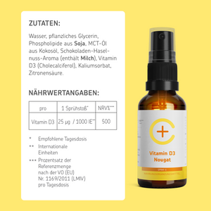 Vitamin-D-Spray (D3) Nougat